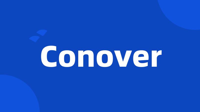 Conover