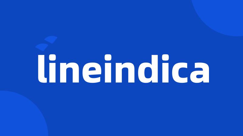 lineindica