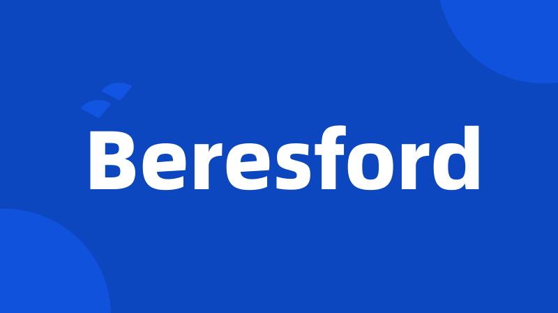 Beresford