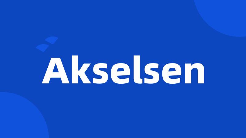 Akselsen