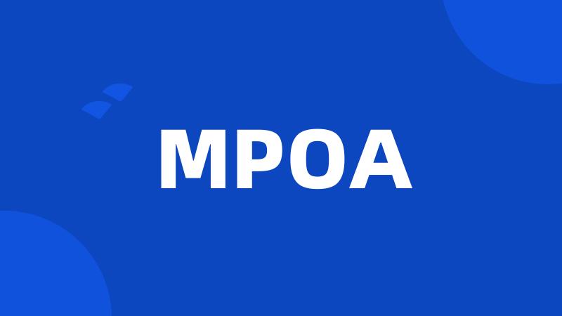 MPOA