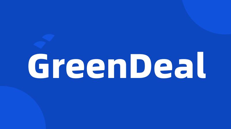 GreenDeal