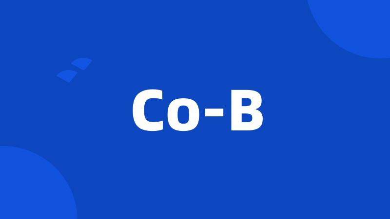 Co-B