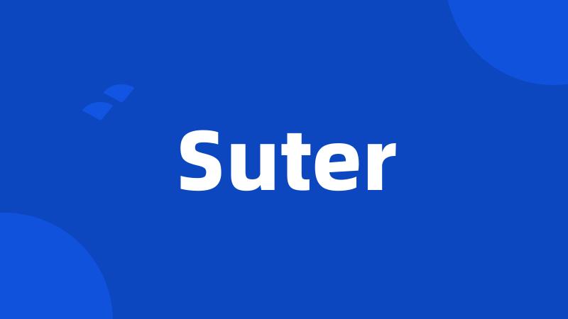 Suter