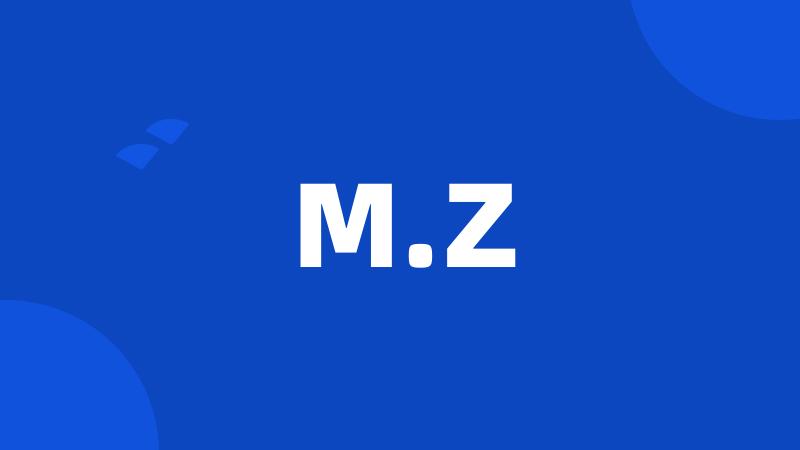 M.Z