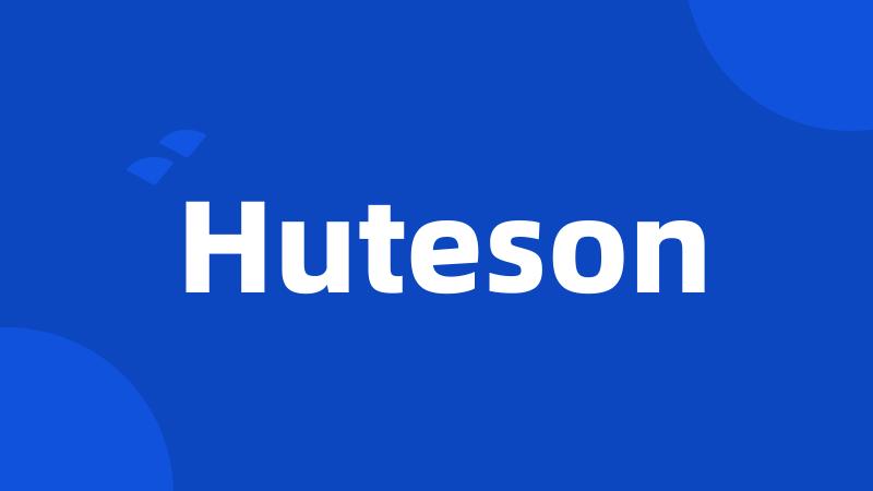 Huteson