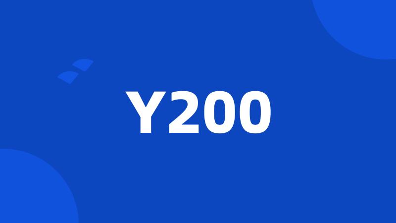 Y200