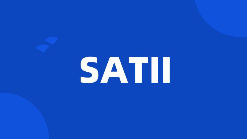 SATII