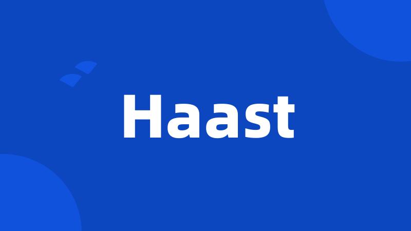 Haast