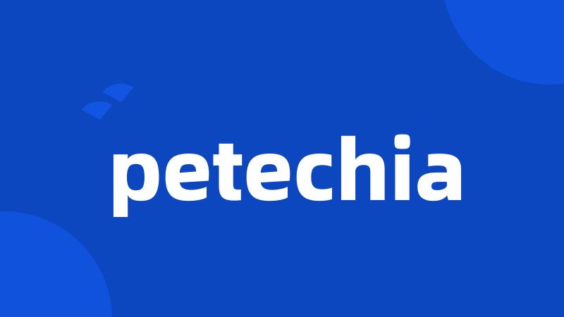 petechia