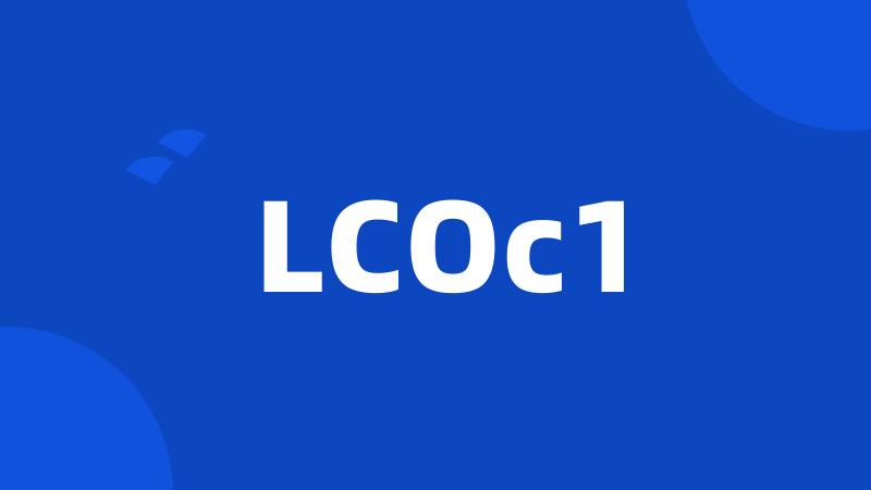 LCOc1