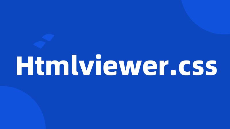 Htmlviewer.css