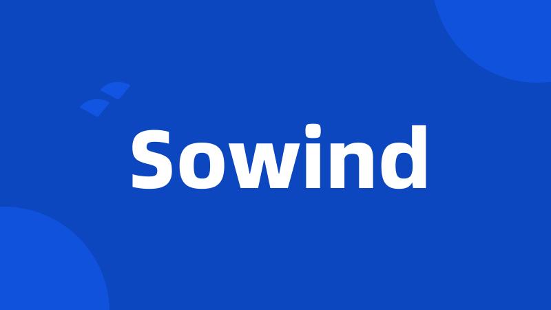 Sowind