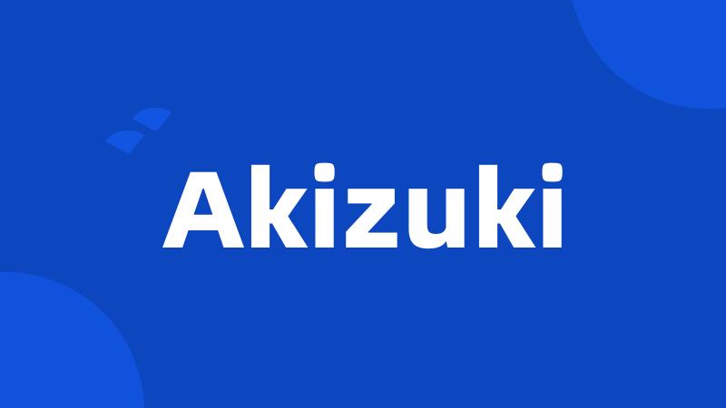 Akizuki