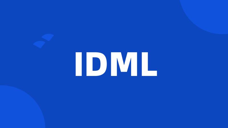 IDML