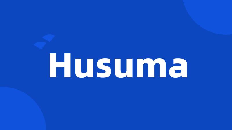 Husuma