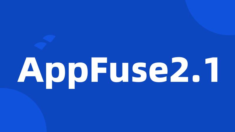 AppFuse2.1