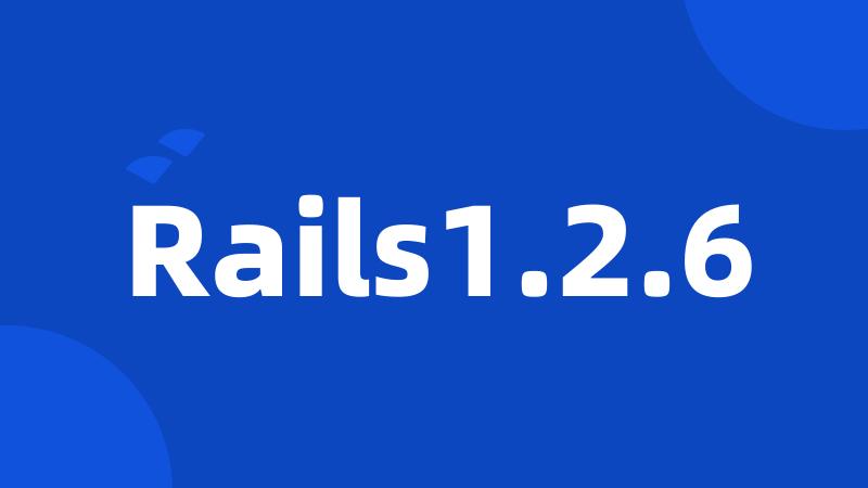 Rails1.2.6