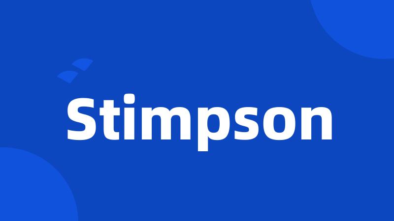 Stimpson