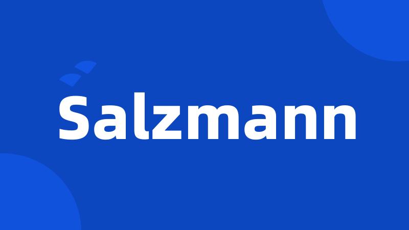 Salzmann