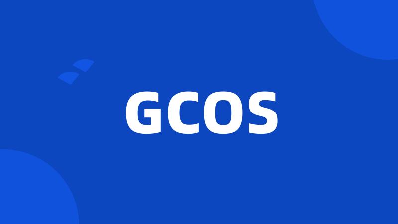 GCOS