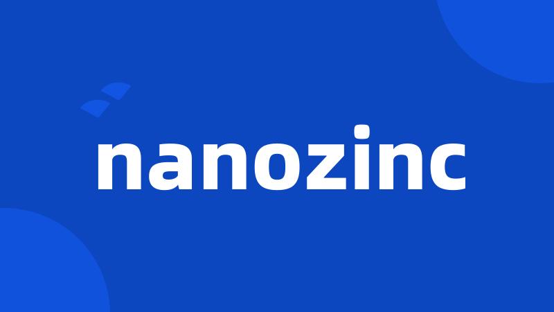 nanozinc