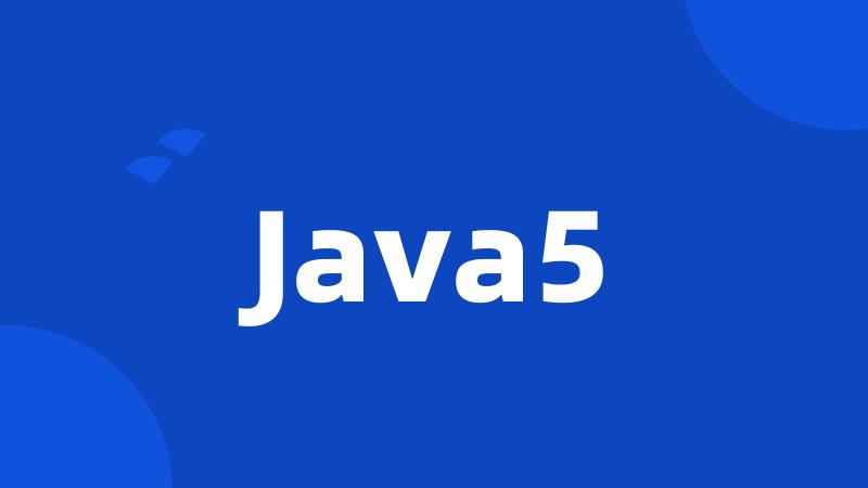 Java5