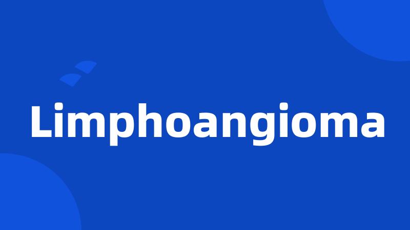 Limphoangioma