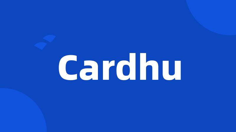 Cardhu