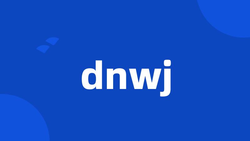 dnwj