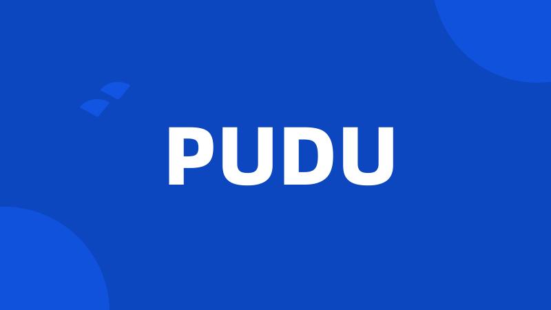 PUDU