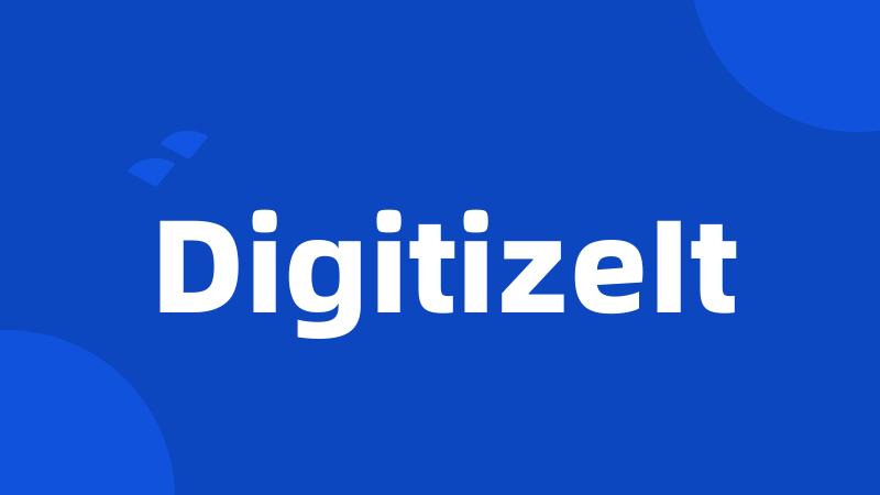 DigitizeIt