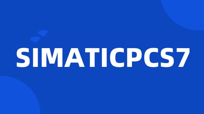 SIMATICPCS7