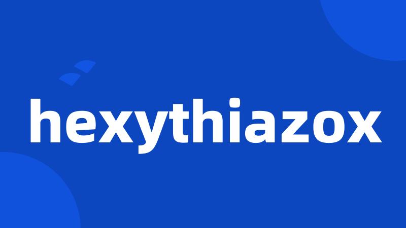 hexythiazox