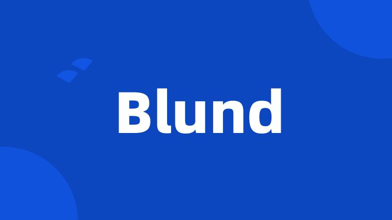 Blund