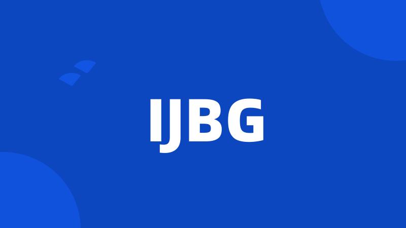 IJBG