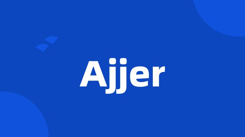 Ajjer