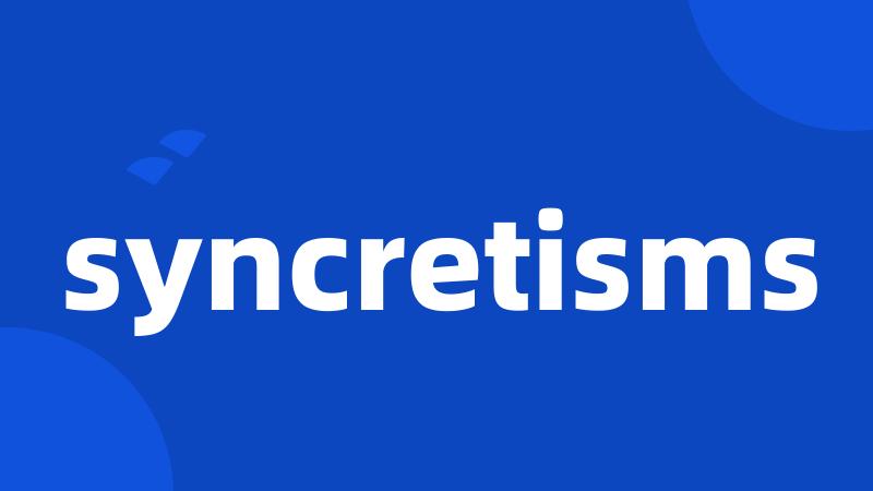 syncretisms