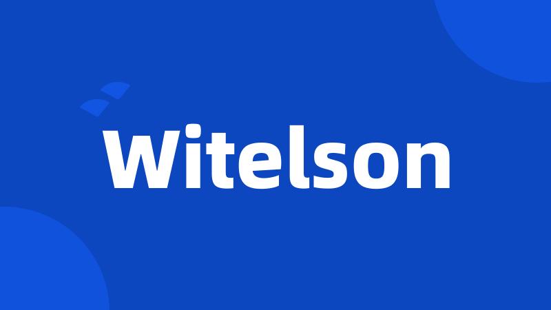 Witelson