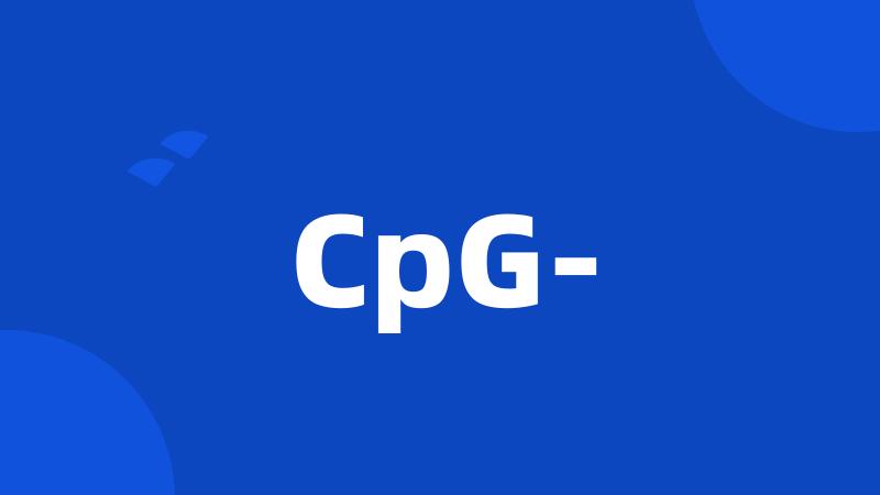 CpG-