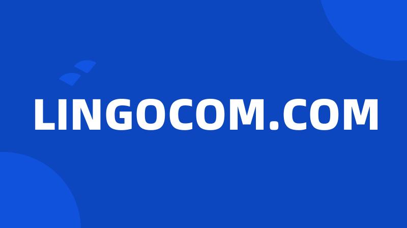 LINGOCOM.COM