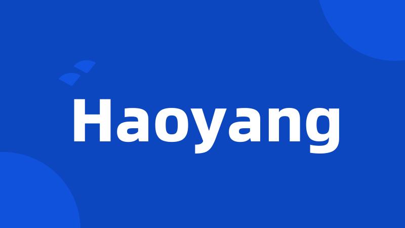 Haoyang