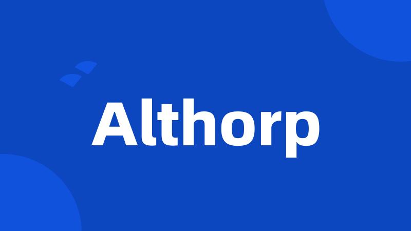 Althorp