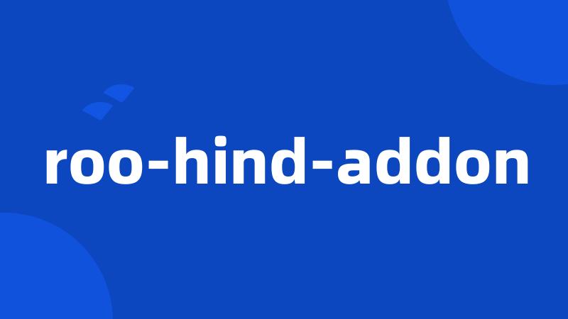 roo-hind-addon