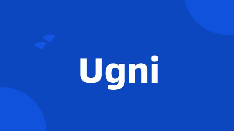 Ugni