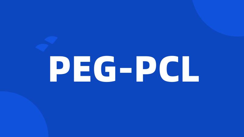 PEG-PCL