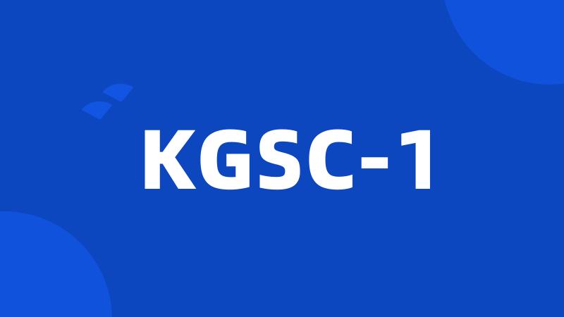 KGSC-1