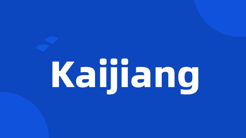 Kaijiang