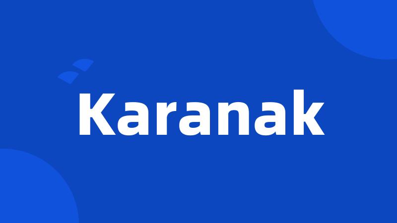 Karanak