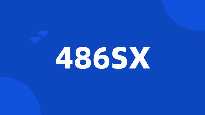 486SX